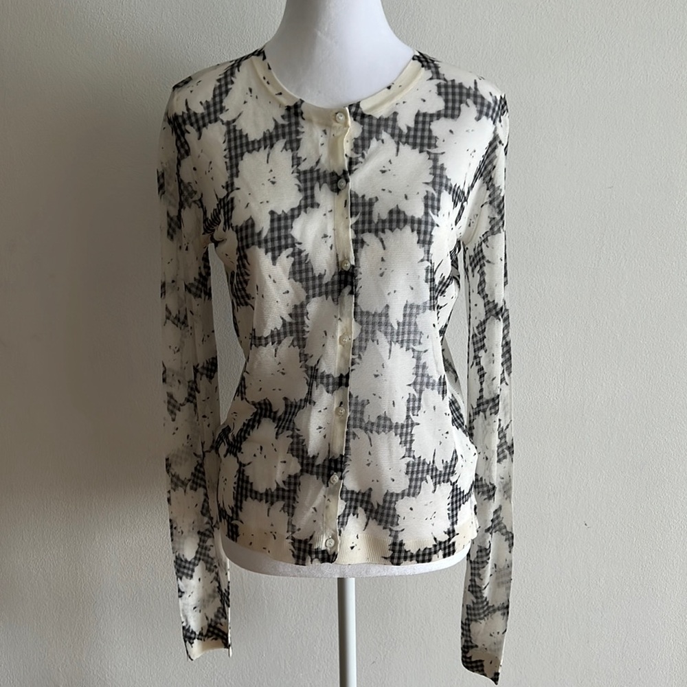 AGNONA VINTAGE SILK TOP SIZE S